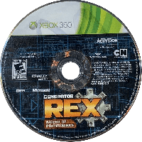 Generator Rex: Agent of Providence PAL Xbox 360 PAL box art